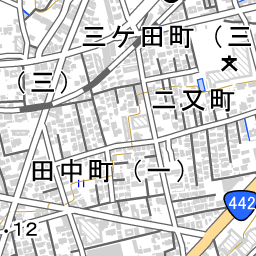 南大分駅 周辺の地図 地図ナビ