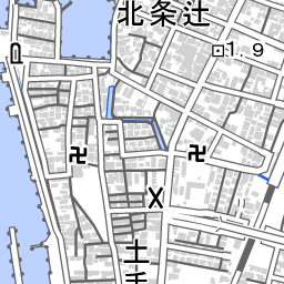 伊予北条駅 周辺の地図 場所 アクセス 地図ナビ