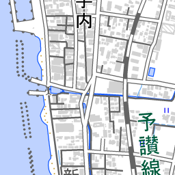 伊予北条駅 周辺の地図 場所 アクセス 地図ナビ