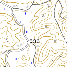 宮地川 [8707110126] 高梁川水系 地図 | 国土数値情報河川データ