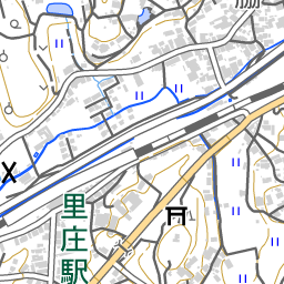 里庄駅 周辺の地図 地図ナビ