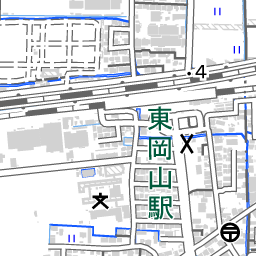 東岡山駅 周辺の地図 地図ナビ