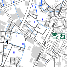 香西駅 周辺の地図 地図ナビ