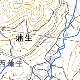 平野川 平野川水系 地図 国土数値情報河川データセット