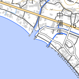 平野川水系 地図 国土数値情報河川データセット