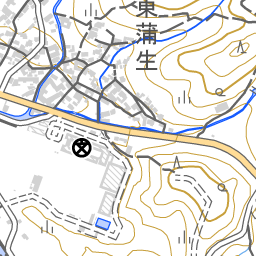 平野川 平野川水系 地図 国土数値情報河川データセット