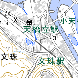 天橋立駅 周辺の地図 地図ナビ