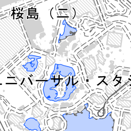 桜島駅 周辺の地図 地図ナビ