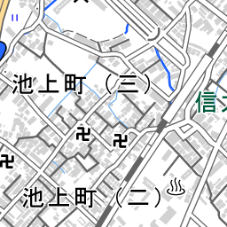 信太山駅 周辺の地図 地図ナビ