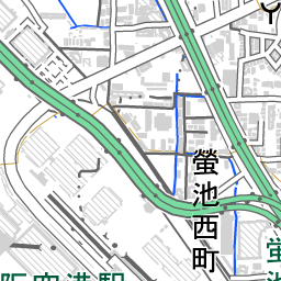 大阪府豊中市蛍池西町三丁目 (27203007003) | 国勢調査町丁・字等別境界データセット