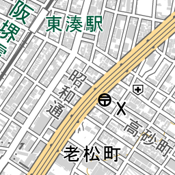 東湊駅 周辺の地図 地図ナビ