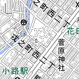 花田口駅 周辺の地図 場所 アクセス 地図ナビ
