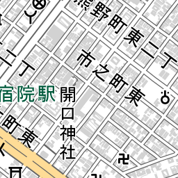 花田口駅 周辺の地図 場所 アクセス 地図ナビ
