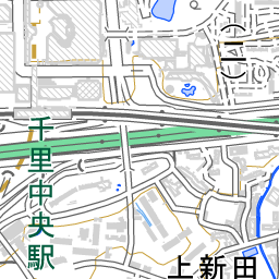 千里中央駅 周辺の地図 場所 アクセス 地図ナビ