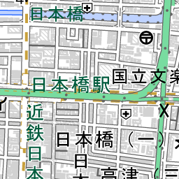 難波 南海 駅 周辺の地図 地図ナビ