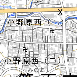 郷之久保川 [8606040061] 淀川水系 地図 | 国土数値情報河川データセット