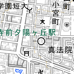 四天王寺前夕陽ヶ丘駅 周辺の地図 地図ナビ