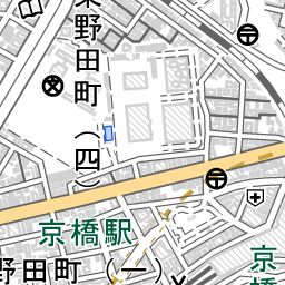 京橋 大阪 駅 周辺の地図 地図ナビ