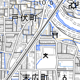 茨木市駅 周辺の地図 地図ナビ