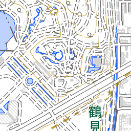 鶴見緑地駅 周辺の地図 地図ナビ