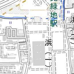 鶴見緑地駅 周辺の地図 地図ナビ