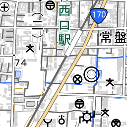 富田林西口駅 周辺の地図 地図ナビ