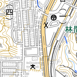 林間田園都市駅 周辺の地図 地図ナビ