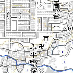 平野川 大和川水系 地図 国土数値情報河川データセット