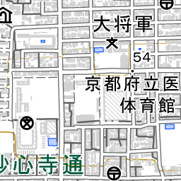 龍安寺駅 周辺の地図 場所 アクセス 地図ナビ