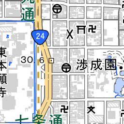 京都駅 周辺の地図・場所・アクセス｜地図ナビ