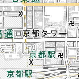 京都駅 周辺の地図・場所・アクセス｜地図ナビ