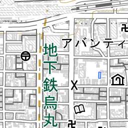 京都駅 周辺の地図 地図ナビ