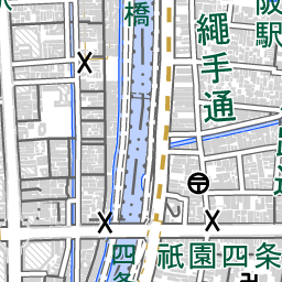河原町 京都 駅 周辺の地図 地図ナビ