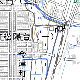 近江今津駅 周辺の地図 地図ナビ