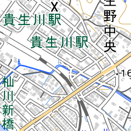 貴生川駅 周辺の地図 地図ナビ