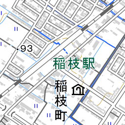 稲枝駅 周辺の地図 地図ナビ