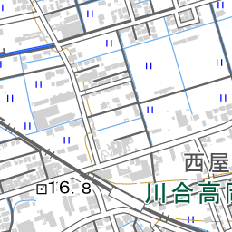 川合高岡駅 周辺の地図 地図ナビ