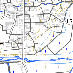 岐阜県大垣市上石津町打上 国勢調査町丁 字等別境界データセット