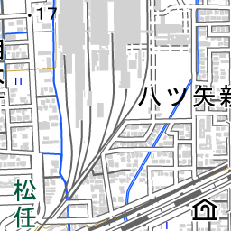 松任駅 周辺の地図 地図ナビ