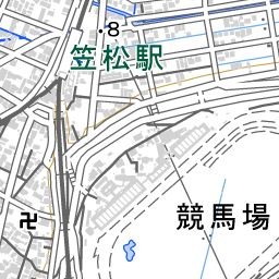 笠松駅 周辺の地図 地図ナビ