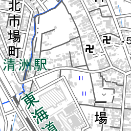 清洲駅 周辺の地図 地図ナビ