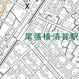 尾張横須賀駅 周辺の地図 地図ナビ