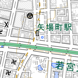 上前津駅 周辺の地図 地図ナビ