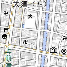 上前津駅 周辺の地図 地図ナビ