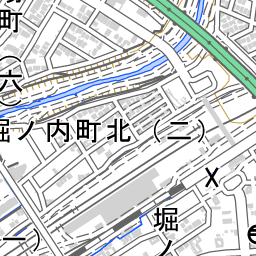 神領駅 周辺の地図 地図ナビ