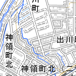 神領駅 周辺の地図 地図ナビ