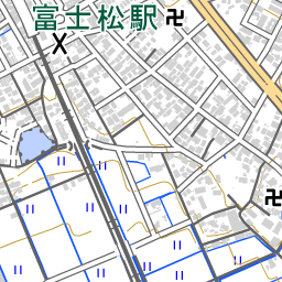 富士松駅 周辺の地図 場所 アクセス 地図ナビ
