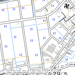 愛知県知立市来迎寺町 232250340 国勢調査町丁 字等別境界データセット