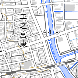 静岡県磐田市二之宮宮本 国勢調査町丁 字等別境界データセット