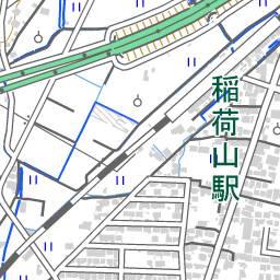 稲荷山駅 周辺の地図 地図ナビ